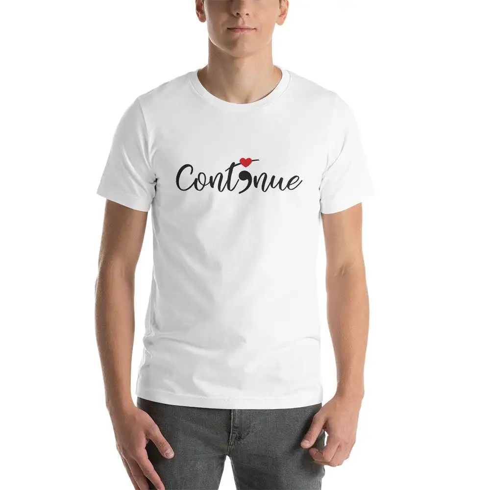 Semicolon continue  T Shirt