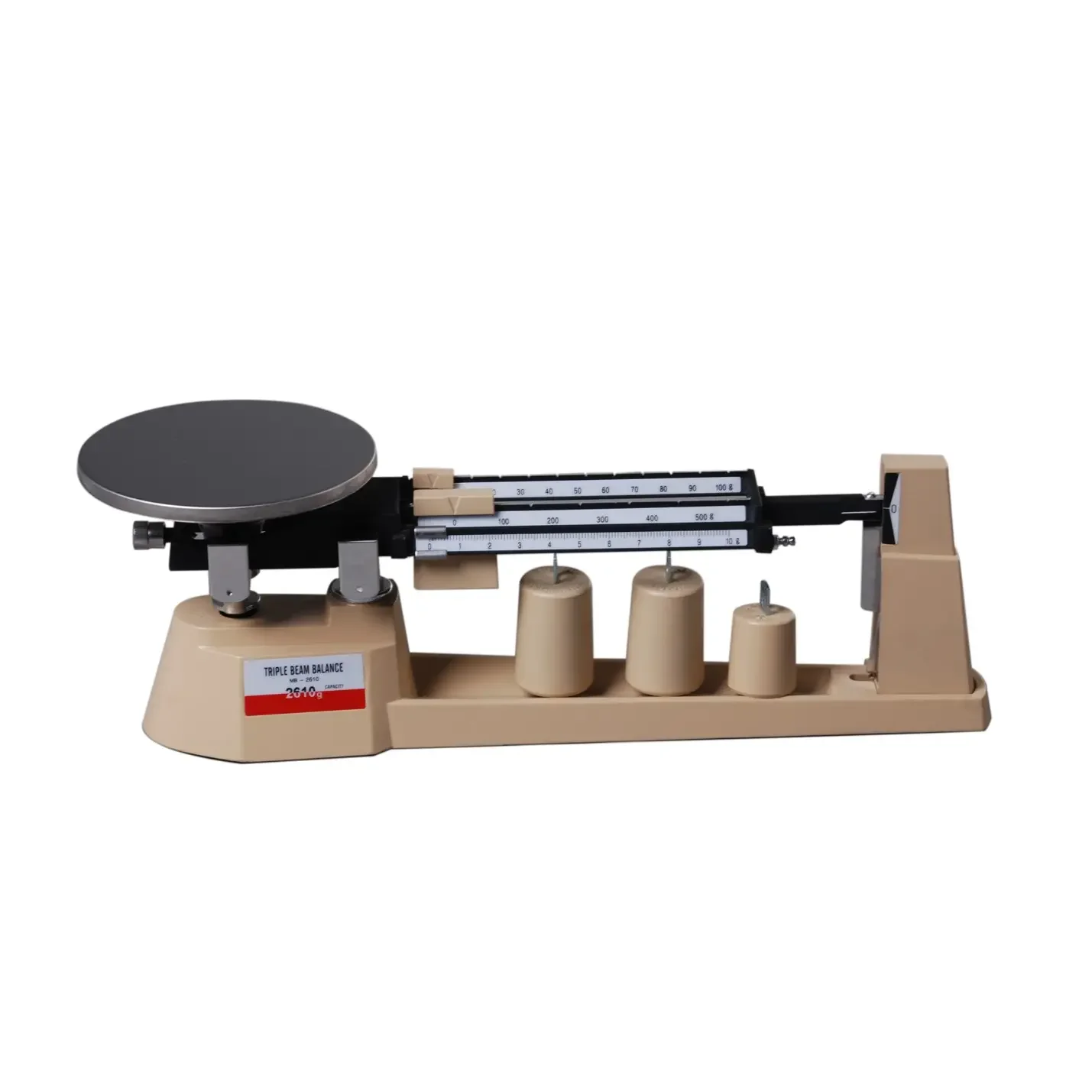 

Laboratory 1/1000 Mechanical Balance MB2610 Triple Beam Balance Weighing Scale 0.1g
