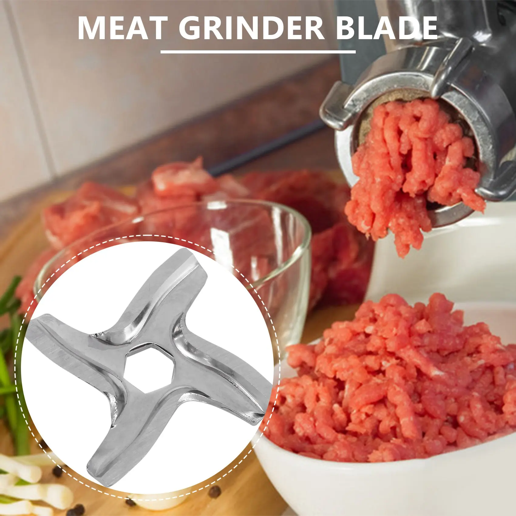 for Moulinex Meat Grinder Knife Mincer Blade Kitchen Appliance Parts for HV2 HV3 HV4 HV6 HV8 ME406 ME420 ME605 ME650