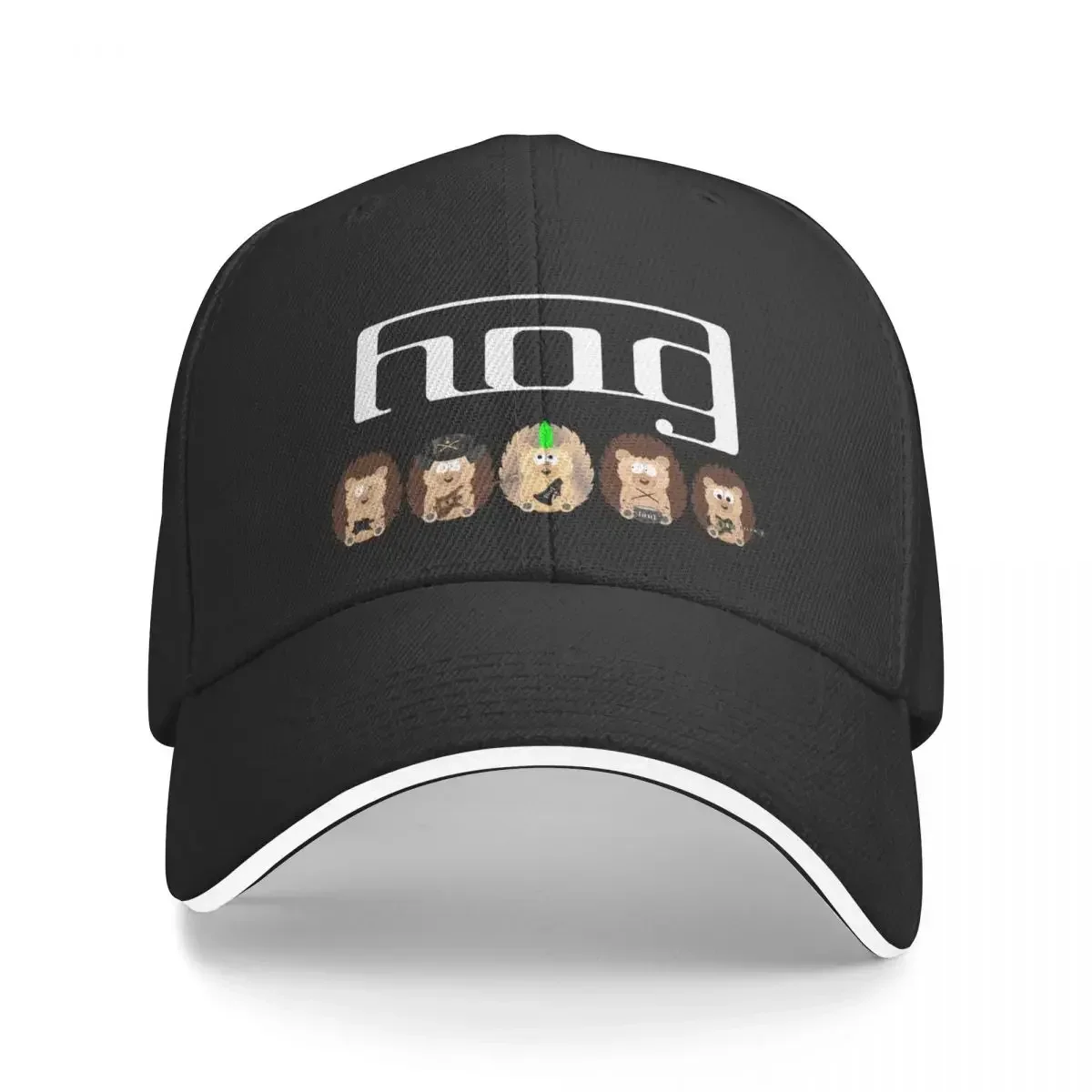 

New HOG PARK (OUTLINED TEXT) Baseball Cap Custom Cap Mountaineering summer hats Hat For Girls Men's