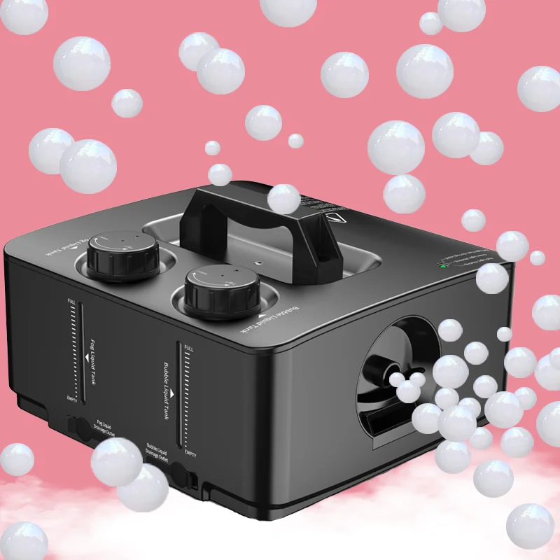 Fog bubble machine 2 powerful modes in one machine for children's toys birthday gift wedding party stage Halloween Christmas