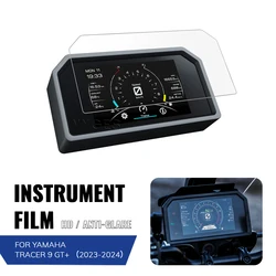 For Yamaha Tracer 9 GT+ Tracer9 GT+ 2023 2024 Motorcycle TFT Display Protection Film Screen Protector Instrument Film