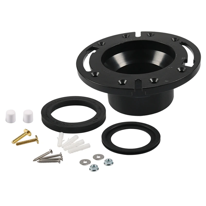 RV Toilet Seal And 3 Inch Socket RV Toilet Flange Kit, 385345892, 385311652, 385311658, For RV 300/310/320