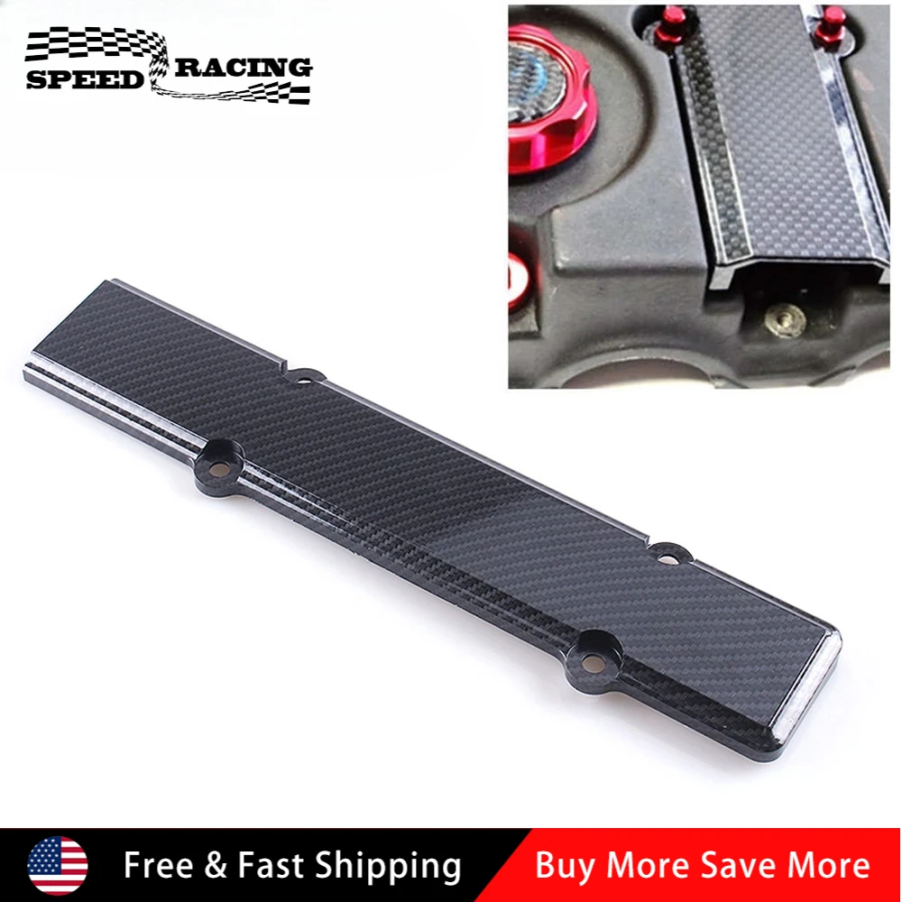 

Высококачественная крышка клапана двигателя, вставка свечи зажигания, вид из углеродного волокна для Acura Integra GS-R 1997-2001 годов, тип R EH-1004