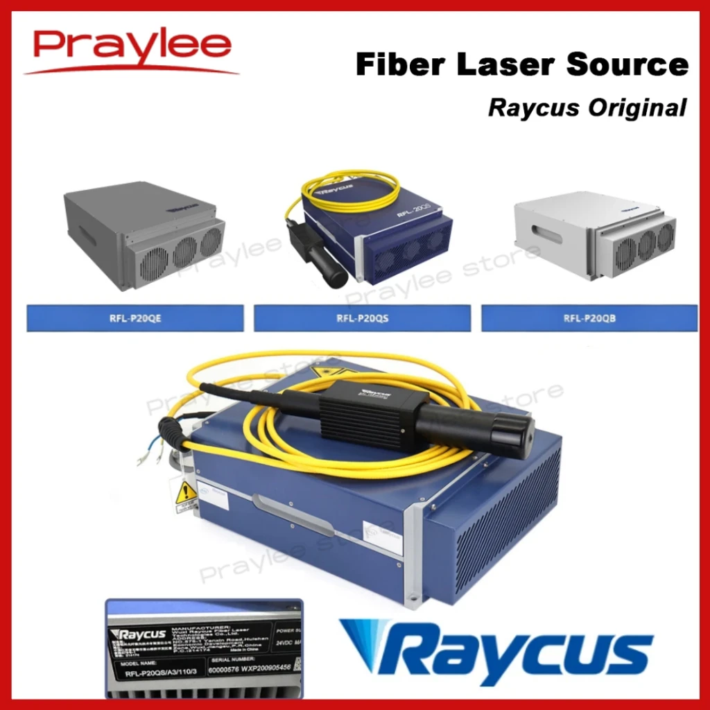 Raycus Original Laser Source 20W RFL-P20QS RFL-P20QB RFL-P20QE 20W Q-Switched Pulse Fiber Laser for Fiber Laser Welding Machine