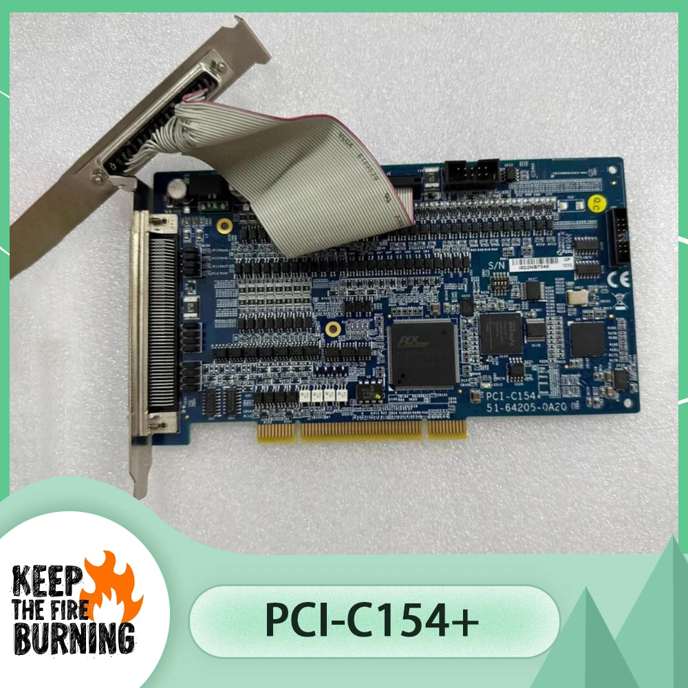 

For ADLINK 51-64205-0A20 Motion Control Card Pulse Train 4-Axis Servo Card PCI-C154+