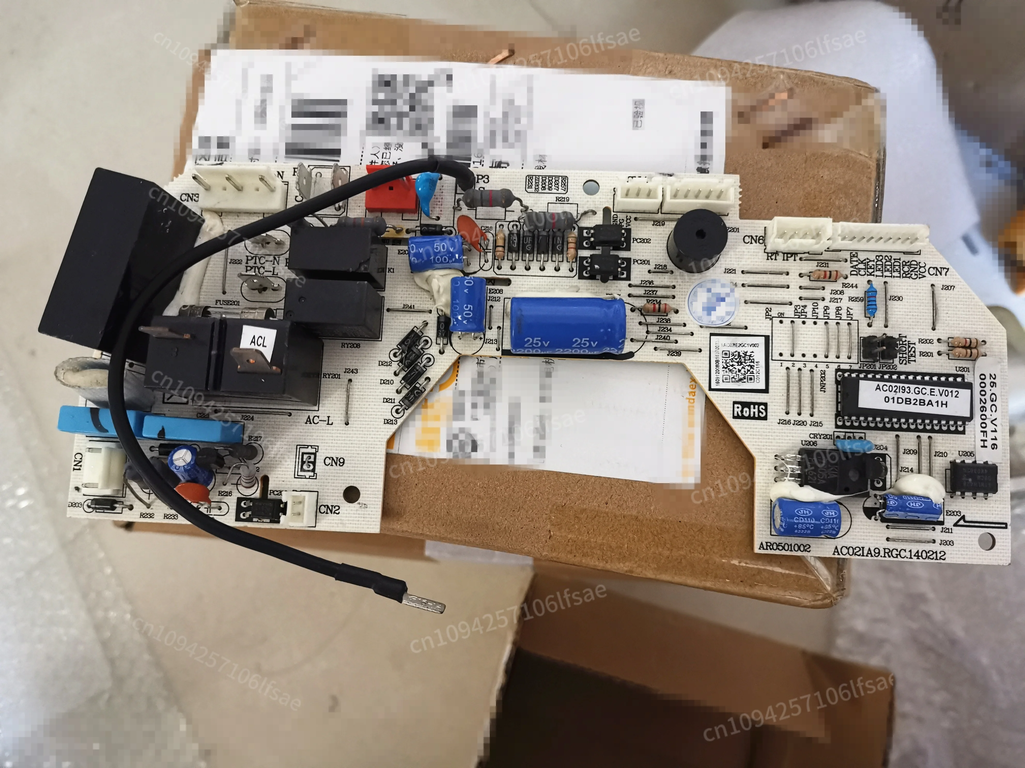 good working for TCL  air conditioner computer board 210900001 AR0501002 AC02IA9.RGC 140212 board