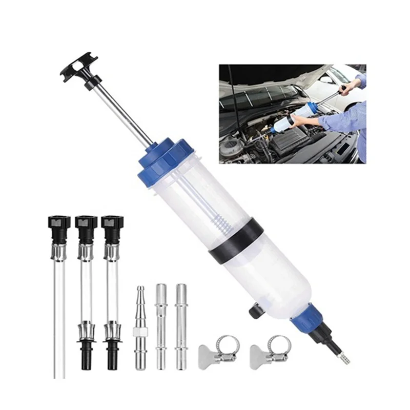 1500CC Car Brake Fluid Oil Replacement Tool Oil Extractor Pump Filling Bottle Transfer Car Fuel Pump Dispenser