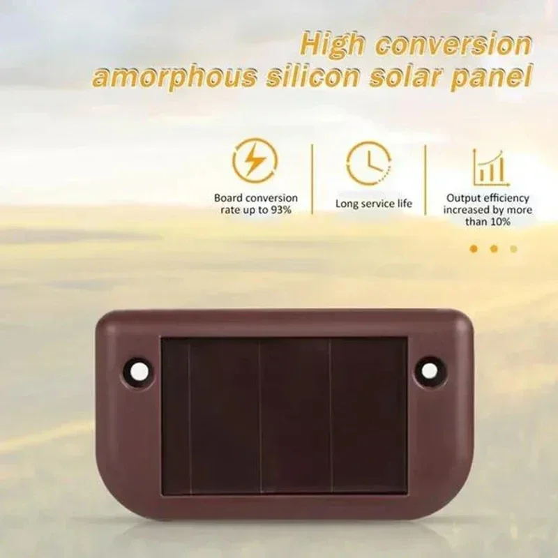 Solarne lampy pokładowe 12-pakowe zewnętrzne lampy schodkowe Wodoodporna lampa słoneczna LED do balustrad schodów Stopień Ogrodzenie Podwórko Patio i ścieżki — zdjęcie 7