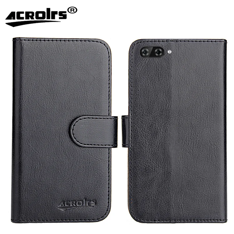 Maze Alpha Case 6 Colors Fashion Flip Wallet Card Slots Slip-resistant  Leather Cover Protective Phone Bags