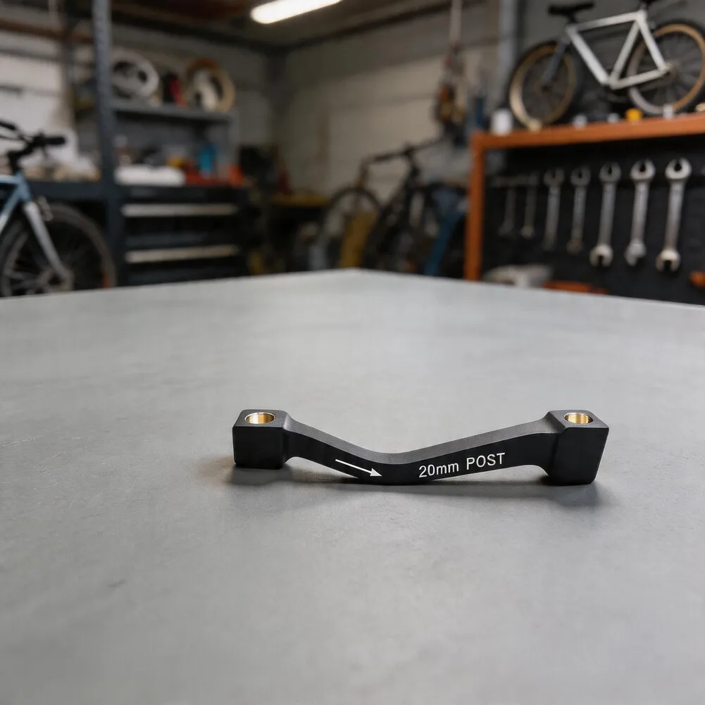 Disc Brake Adapter For SRAM Guide And For Elixir Post Mount Brakes To Accommodate 160mm And 180mm Standards