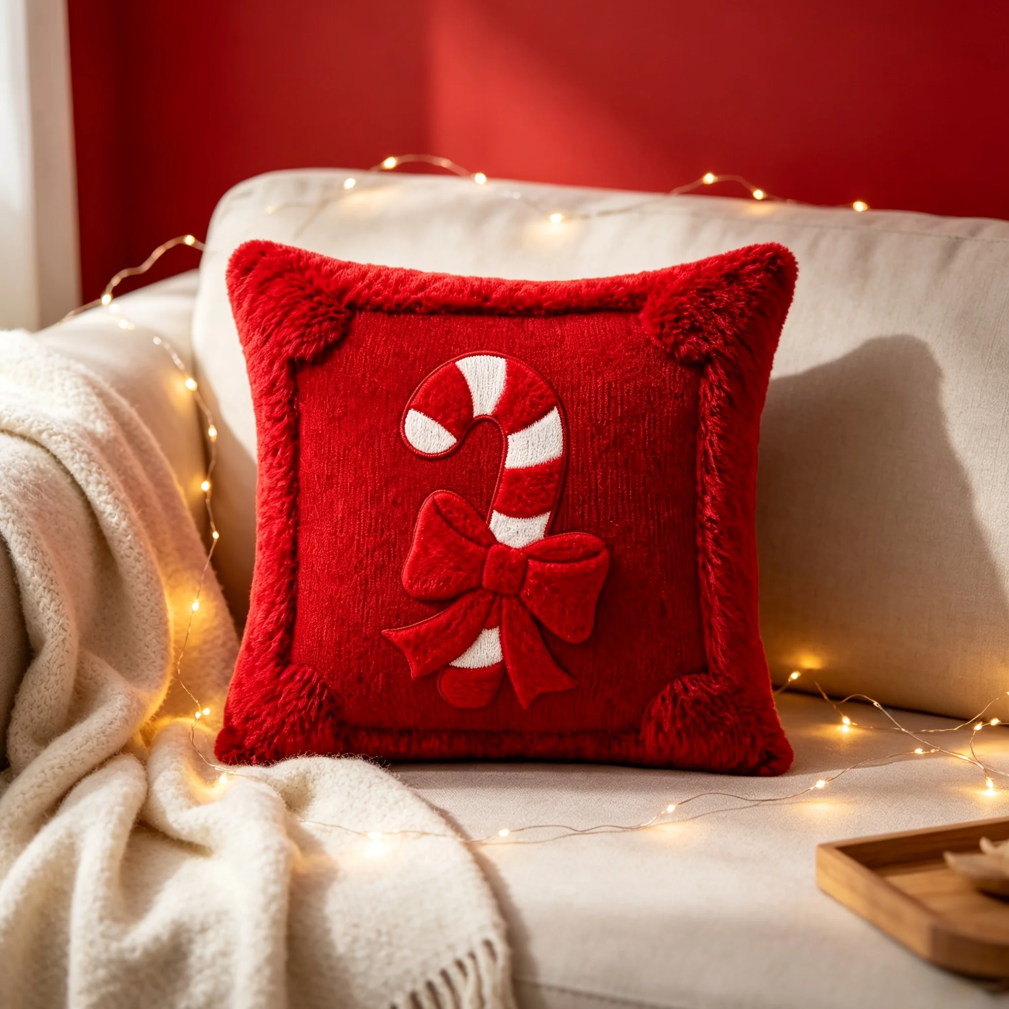 クリスマス柄の枕カバー2枚セット(18インチ×18インチ)、 - Pillow Insert 18X18 のレビューと価格