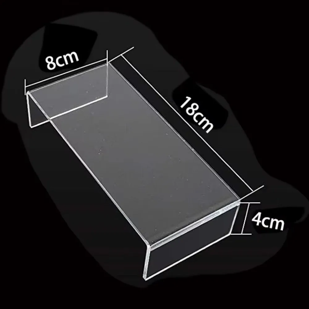 Transparent Acrylic Acrylic Display Stand Space Saving Minimalist Style Figurine Display Stand Multi-Purpose Stackable Structure