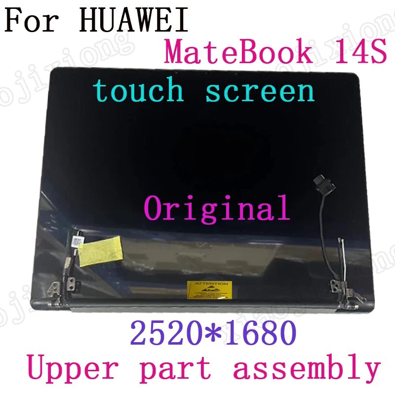 

For Huawei MateBook 14s Upper part assembly Screen HKD-W76 HKD-W56 HKF-16 Display IPS LCD Assembly Replacement