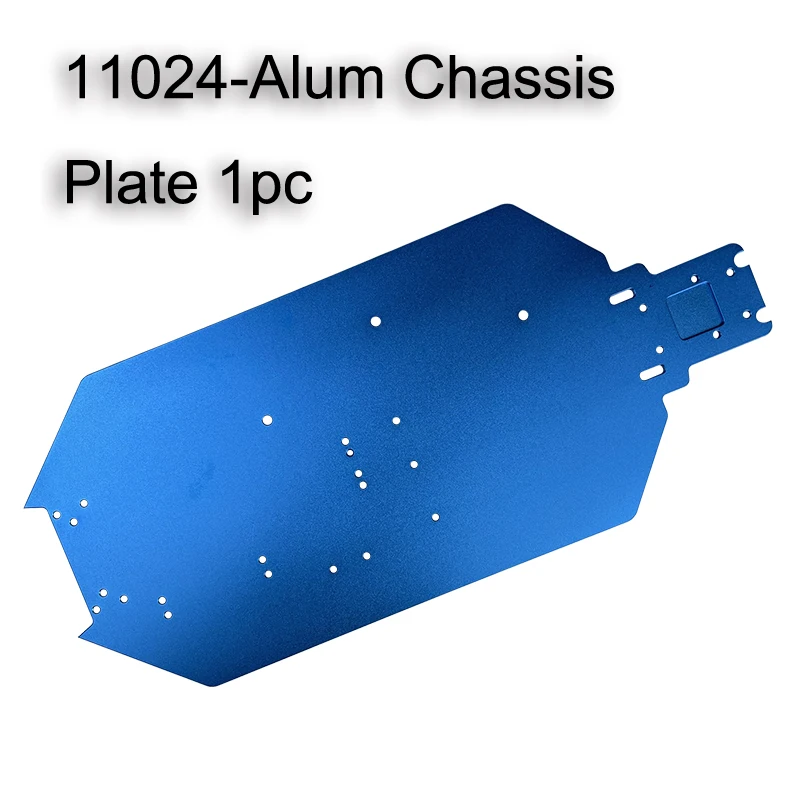 RC Car Parts 11024 Alum Chassis Plate 1pc For VRX Racing RH818 Cobra Remote Contol  Model Car Accessories for Children Adults