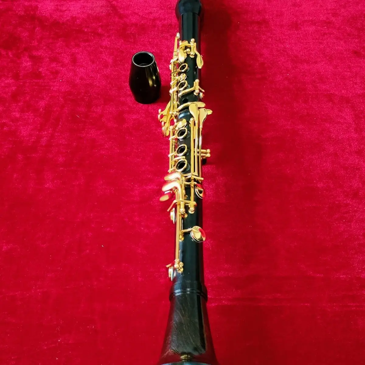 Wooden French Bb Clarinet with Box, 17 Keys, Professional Woodwind Instrument, Tenor with Reed, Musical Instrument Parts