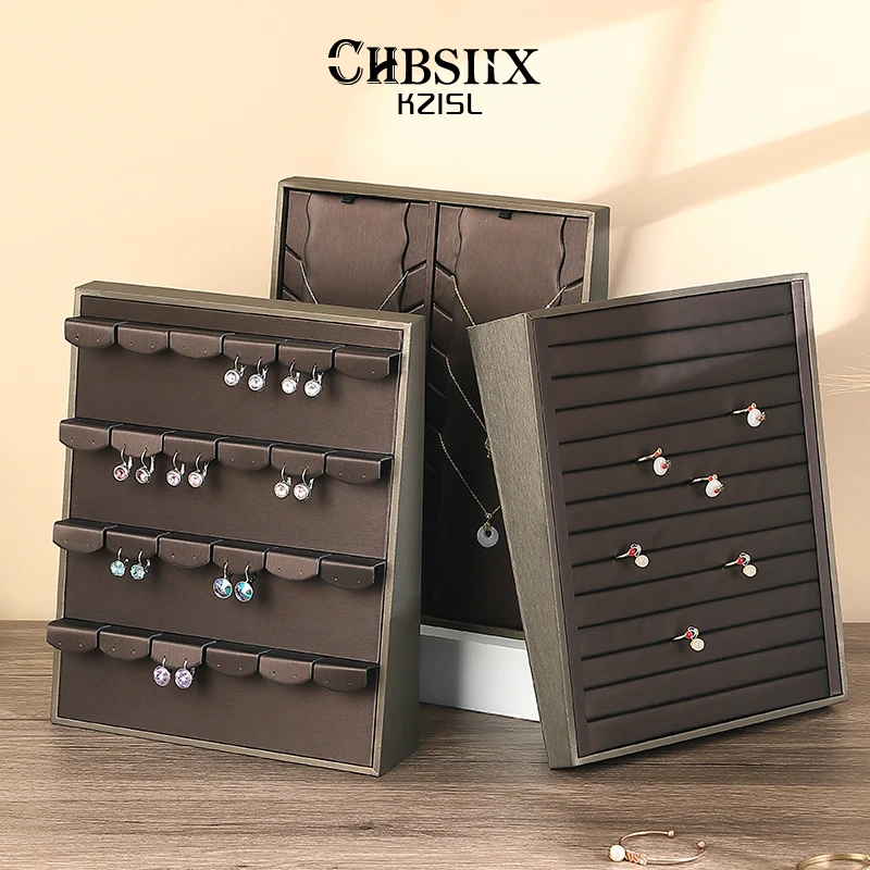 

Elegant Luxurious Jewelry Display Tray for Rings Necklaces Bracelets Earrings Accessories Suitable for Viewing Storage Display