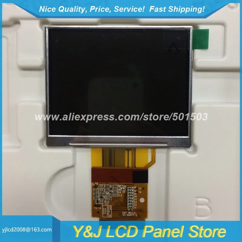 Painel de TFT LCD, ET0350A6DM6, 3.5 ", 320x240