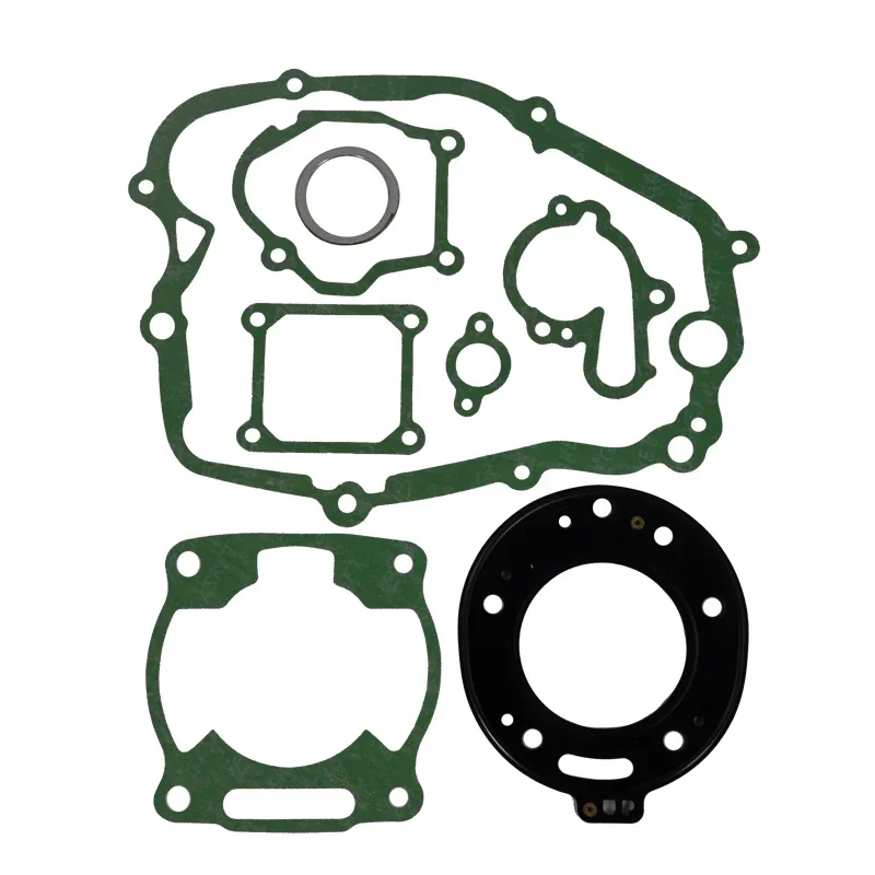 Motorcycle Engine Cylinder Crankcase Cover Top End Complete Gasket Set For Yamaha DT200 DT200R 3ET