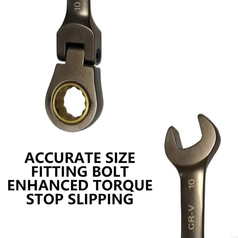 Combinazione flessibile a doppia testa a cricchetto Combinazione Combinazione Spanners per auto