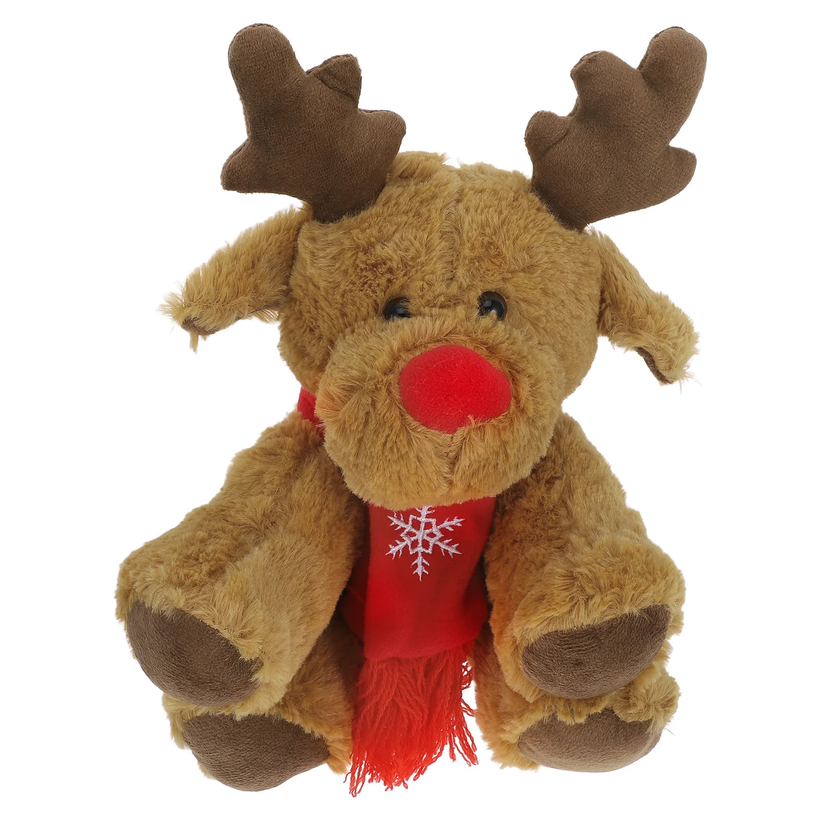 

Plush Reindeer Stuffed Animal Toy Christmas Elk Toy 29cm Reindeer Plush Figurine Xmas Deer Animal Toy for Girls Kids Childr