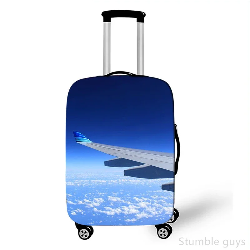 

Heavy Duty Elastic Suitcase Cover Protective Anti-Scratch Dustproof Luggage Sleeve Useful For Road Trips 18-32 Inch