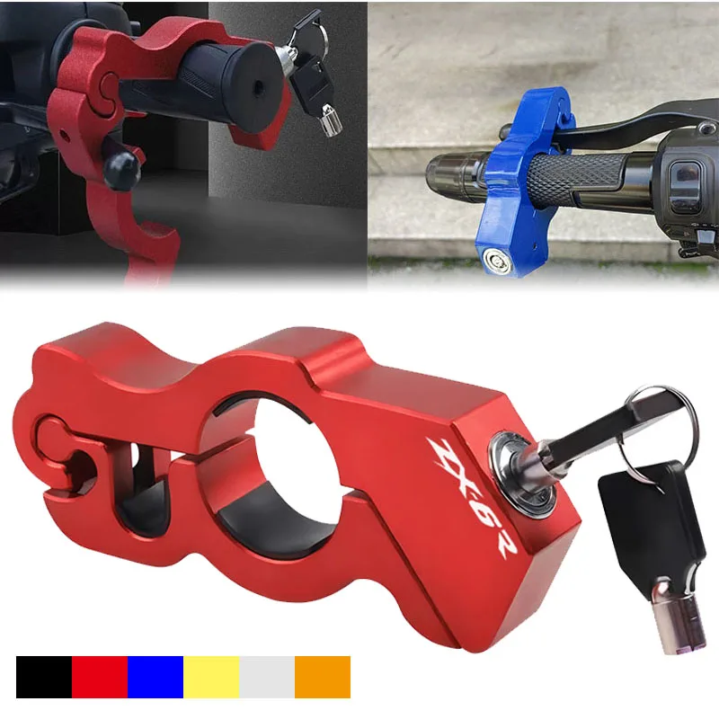 Motorcycle Handlebar Scooter ATV Brake Clutch Security Safety Theft Protection Lock Fit For ZX-6R ZX6R ZX 6R ZX636