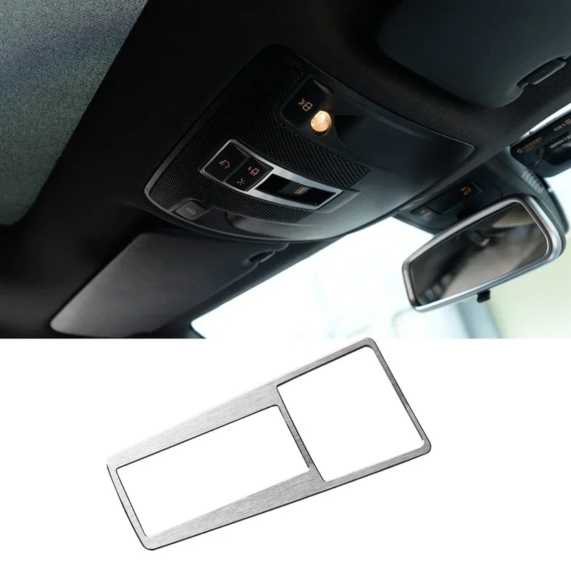 

For Mercedes Benz A B Class GLA CLA X156 C117 W177 W246 14-17 Car Dome Reading Light Switch Cover Trim Stickers Car Accessories