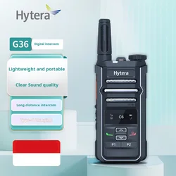 Hytera-WalkieTalkie HYT-G36 con Bluetooth, dispositivo de voz, DMR, digital, analógico, compatible con carga rápida tipo c, versión práctica, radi