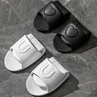 EVA Soft Foldable Slippers for Women Portable Travel Indoor Bathroom Massage Sandals Unisex Quick Dry Non Slip Flat Home Slides - Image 2