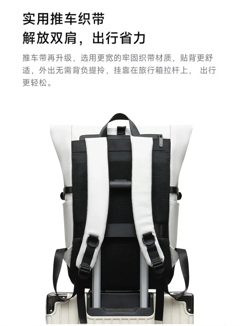 2025 Nuovo zaino da uomo casual High-end Feeling Zaini di grande capacità quando viaggia zaini Grande capacità Mochila homens