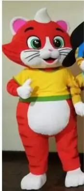 New Adult Top Sales Professional Cute Cat Mascot Costume Halloween Christmas Dress Full Body Props Outfit Mascot Costume