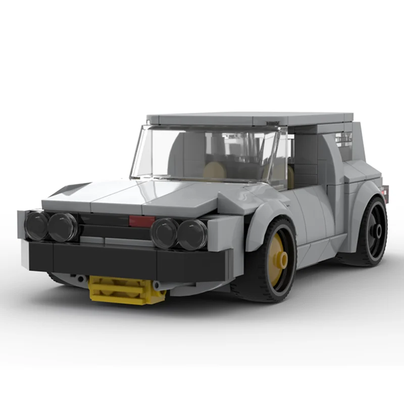 시티카 모델 MOC 빌딩 블록 Mk1 고성능 해치백 모듈형 기술 어린이 휴일 선물 조립 장난감 세트