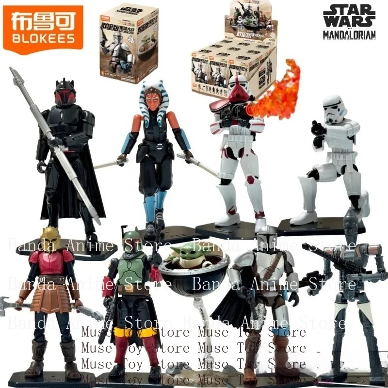 

В наличии: Коллекционные модели BLOKEES Star Wars: Мандалорец, Штурмовики, Грогу, Дин Джарин. Отличный подарок.