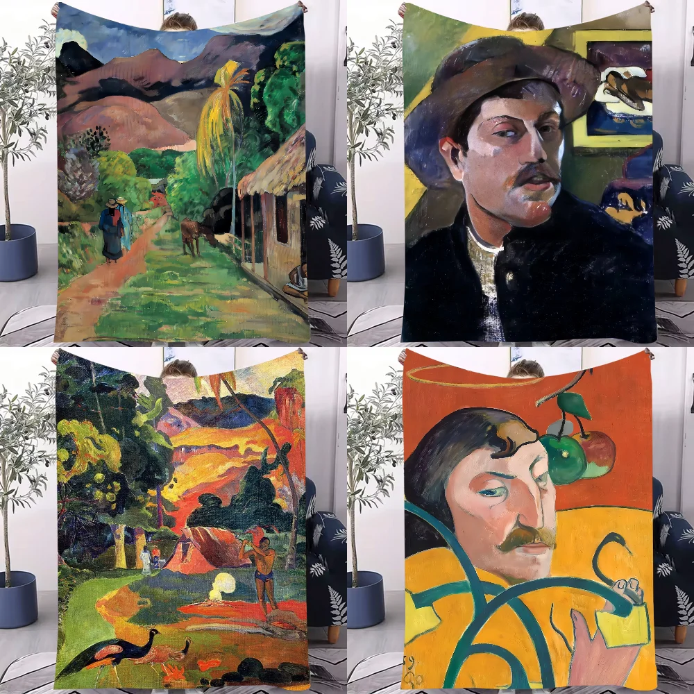 

Легкое одеяло французских художников Paul Gauguin для общежитий, сон, гостиной, офиса, дивана, всесезонного