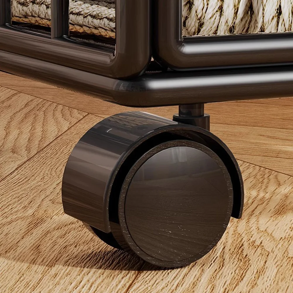 الملابس القذرة تعيق تخزين الأسلاك الشبكية عربة المرافق سلة الفاكهة الخضار الوقوف لغرفة المعيشة خزانة الحمام أو غرفة النوم