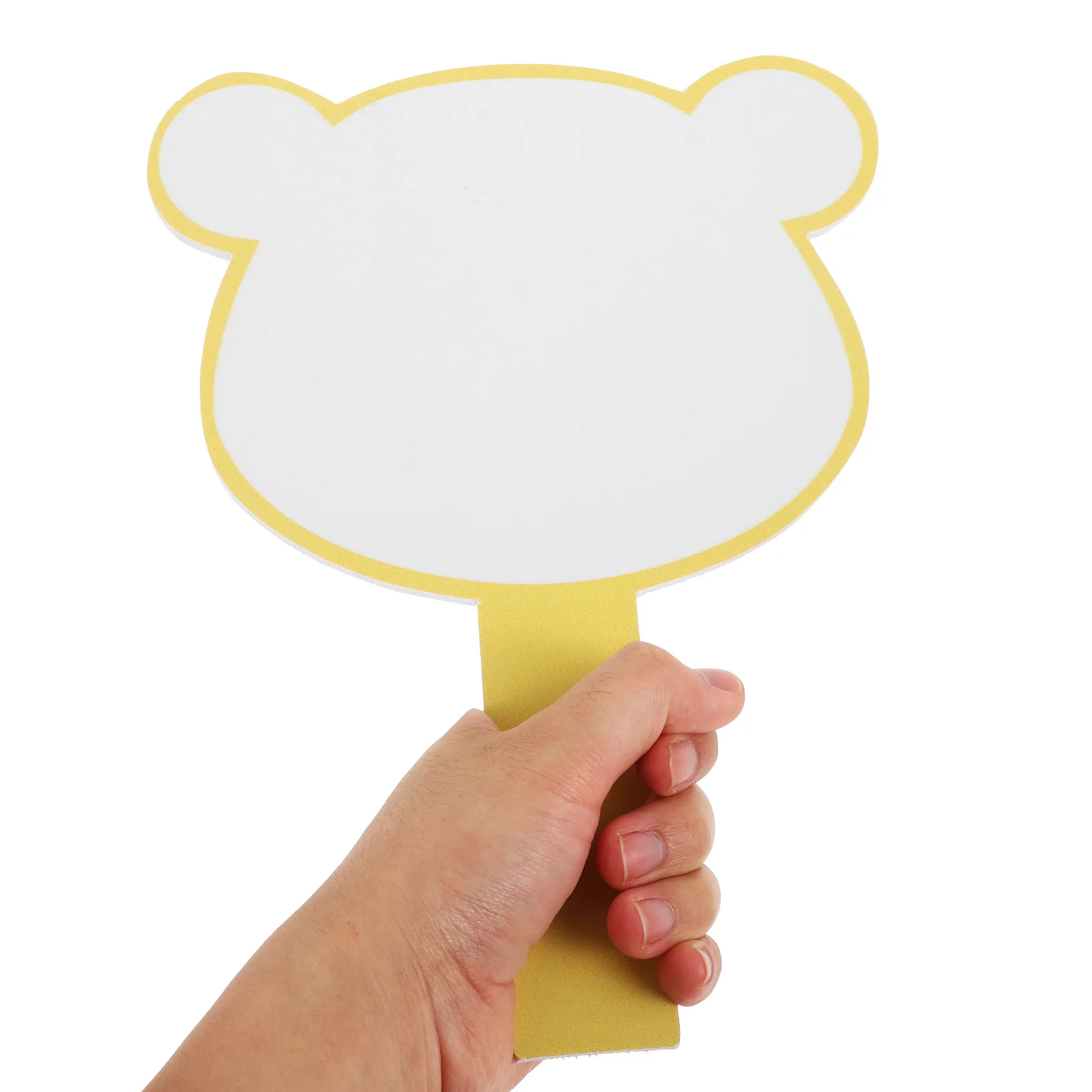 

3Pcs Scoreboards Single Side Durable Handheld Scoreboard for Scoring Voting Auctions Whiteboard Paddles Scoreboard