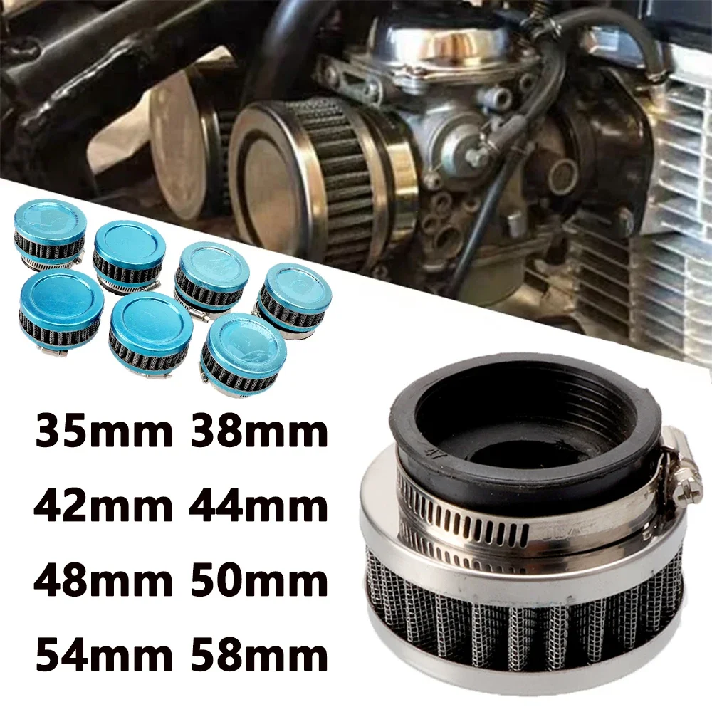 35mm-60mm Motorcycle Air Filter High Flow ATV Pit Dirt Bike Sports Air Intake Honda Kawasaki Yamaha Motorcycle Air Filter