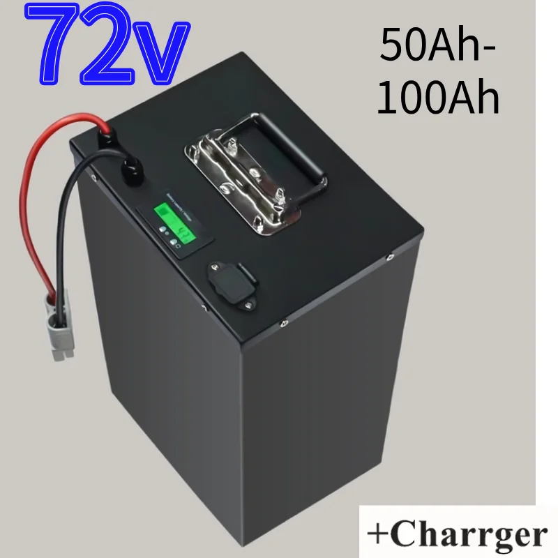 

72V50AH 60AH 70AH 80AH литий-ионный аккумулятор с BMS для мотоцикла, электромобиля, педаль энергии, тележка для гольфа