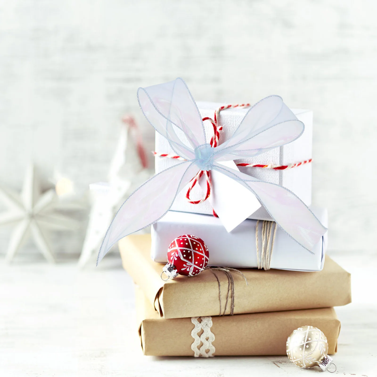 

1 Roll Wavy Polyester Ribbon Smooth Surface DIY Ribbon for Gift Wrap Craft Projects Party Decorations Multi Function