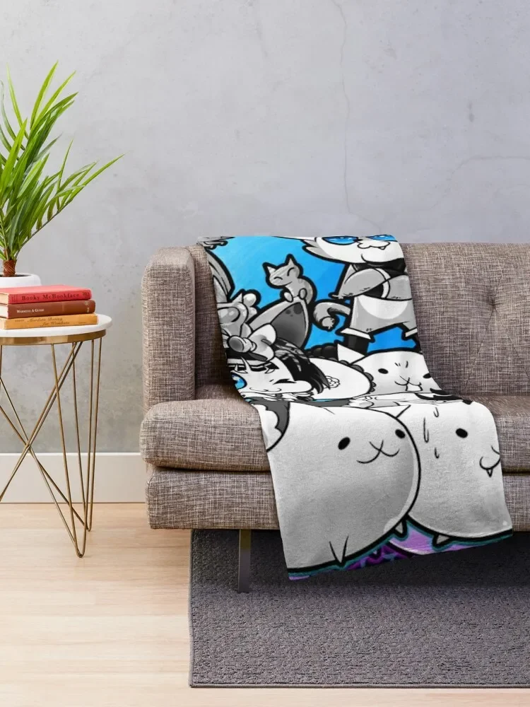 Battle Cats - Dartanyan Throw Blanket Soft Plush Plaid heavy to sleep Sofa Throw Bed Fashionable Blankets