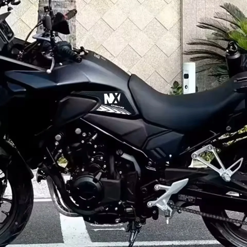For Honda NX400 NX500 2024 Motorcycle Waterproof Motorcycle Fuel Tank Pad Fuel Tank pad Sticker Rubber Sticker Anti-Slip  NX500