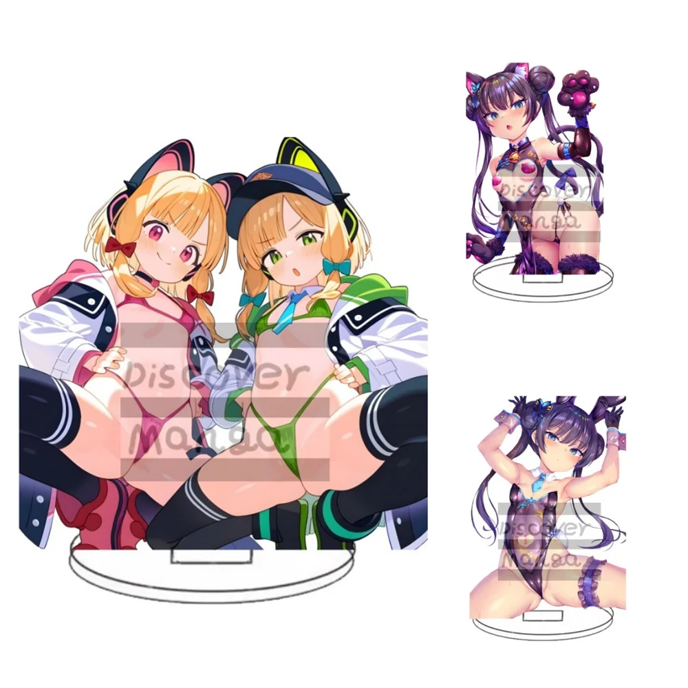 

15CM Charm Anime sexy Blue Archive Acrylic Stand Model Cosplay Characters Ornament Accessories Good Collection Gifts