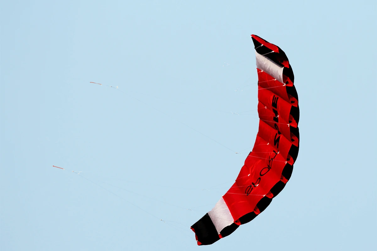 1.8 mの高品質のダブルラインパラシュート,飛行ツール付きのビーチカイト,飛行が簡単,アウトドアスポーツ,楽しい