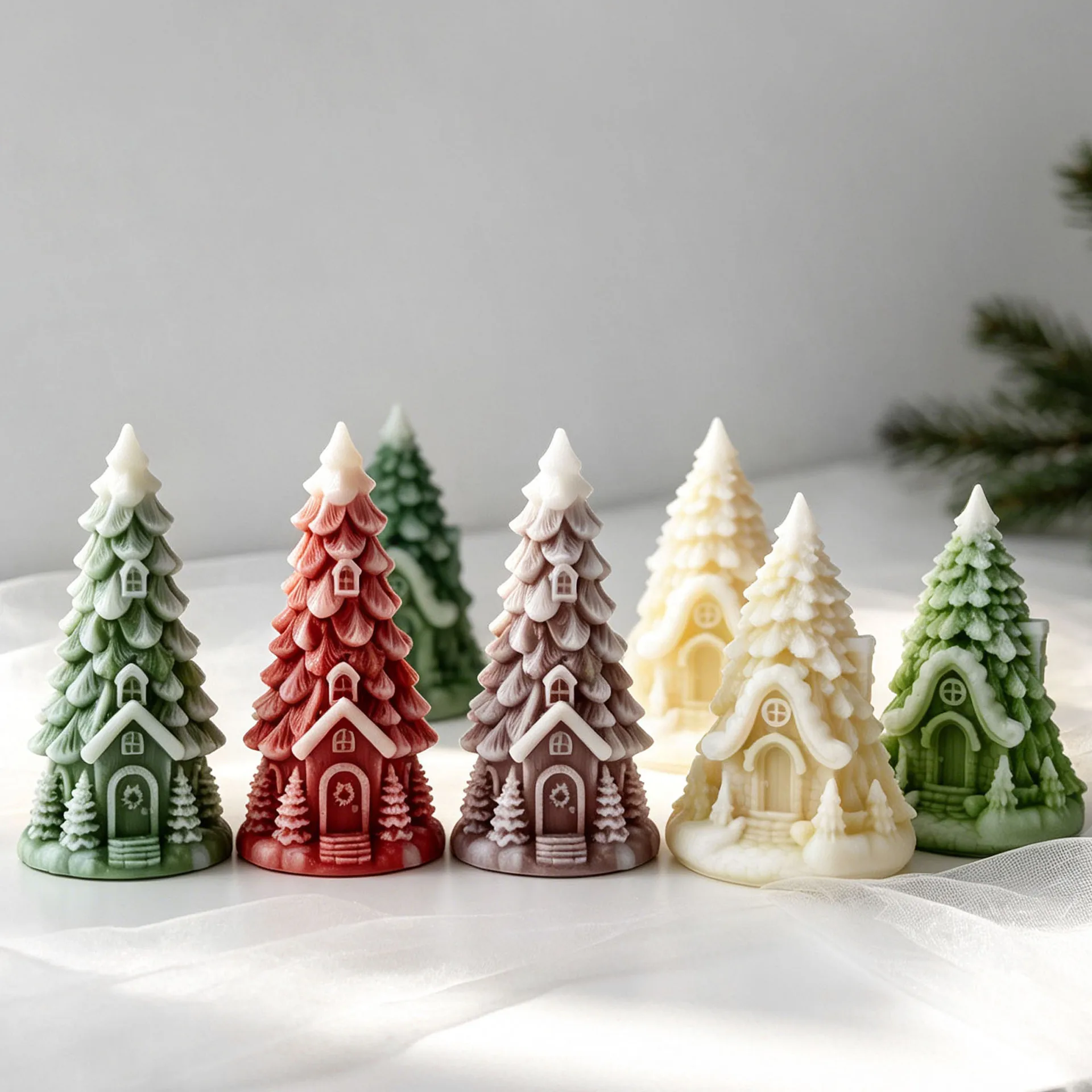 Christmas Candle Tree House De - огляд і ціна Art Craft House Making