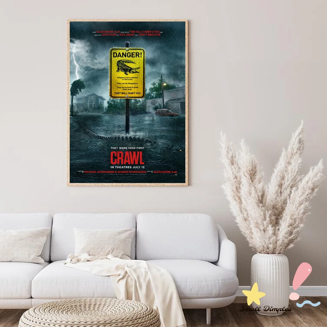 Crawl Classic Movie Poster Canvas Art Print Home Decoration Wall Painting ( No Frame )