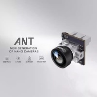 CADDX Snail Nano FPV Camera with ANT 3D Noise Reduction & Wide Dynamic Range - for FPV Racing Drones, High-Definition Lens