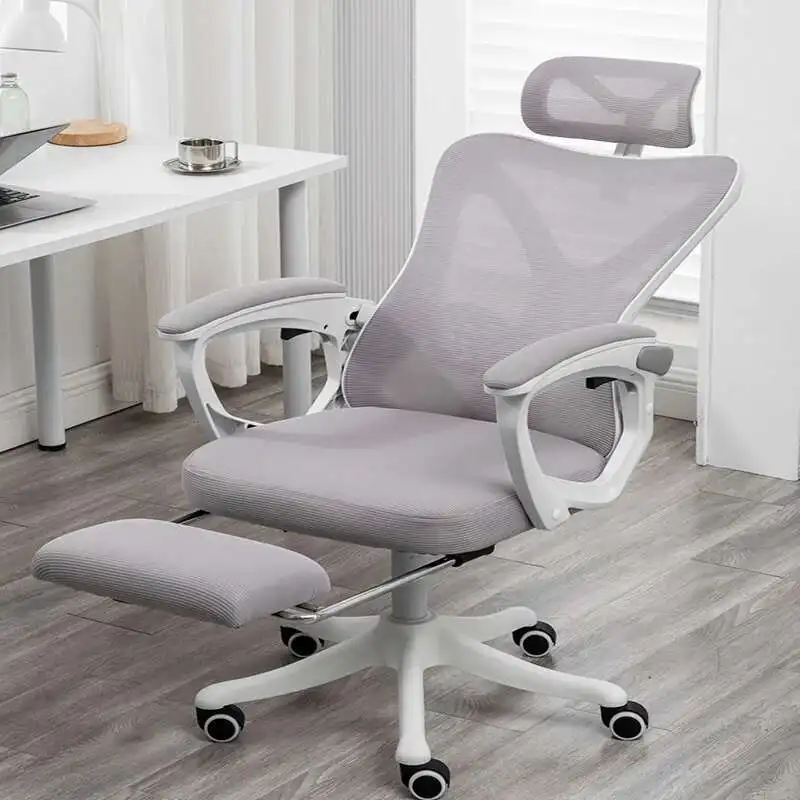 

Nordic Gaming Office Chair Kawaii Swivel Waiting Ergonomic Office Chair Editor Vanity Silla Oficina Ergonomica House Furniture