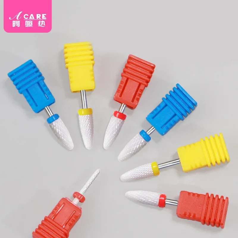 

DX01/Manicure grinding head/A1PQ5-Ceramic Sander Nail Surface Care Tool Nail Remover Drill Bit Fine Grain Replacement