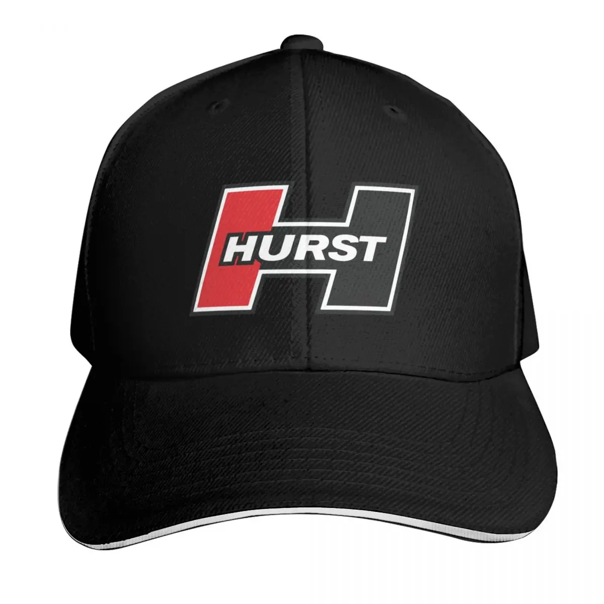 Hurst Baseball Cap Moisture Wicking Quick Dry Curved Brim Classic Fit Low Profile Unstructured